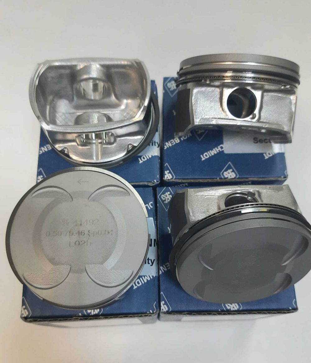 Поршни с кольцами +0.50 Z16XER A16XER F16D4 КОLBЕNSCНMIDТ