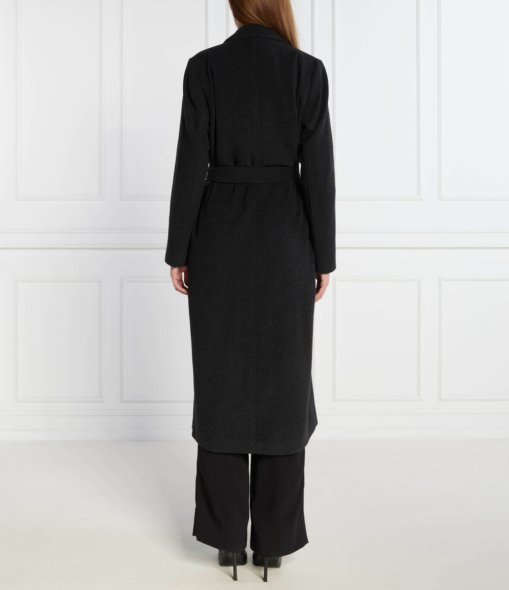 Хлопковое пальто Sams\u00f8e Sams\u00f8e - графитовый(F21300095)