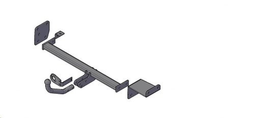 Фаркоп Kia Soul хетчбэк с 2014-2019 г. (без электрики) (Трейлер)