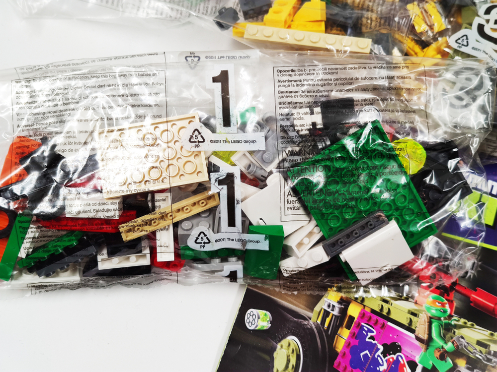 Конструктор LEGO 79104 Уличная погоня Восставшего из ракушек (б/у)