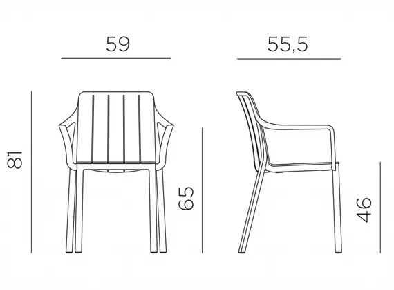 Кресло Tiberina, терра