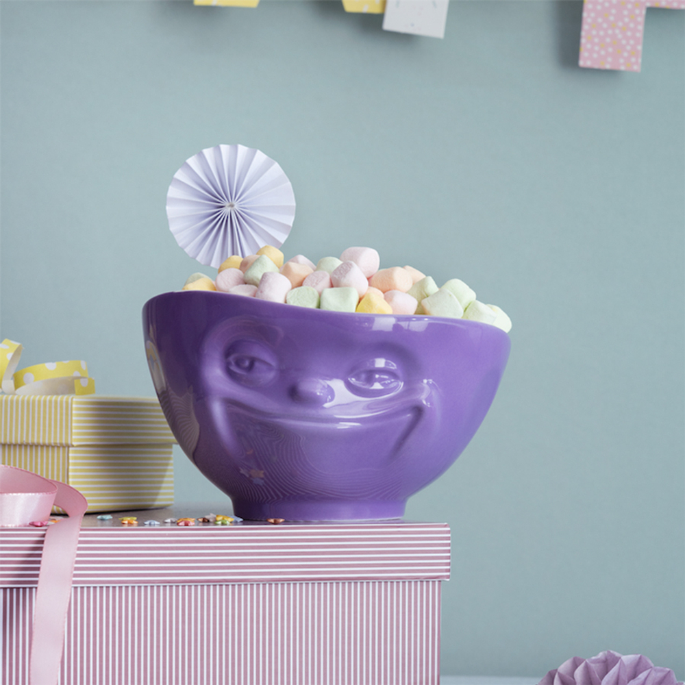 Чаша 500мл Tassen Grinning фиолетовая