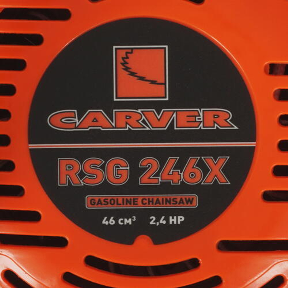Бензопила"Carver RSG 246X (38см.325-1,5-64зв1,85кВт/2,5)