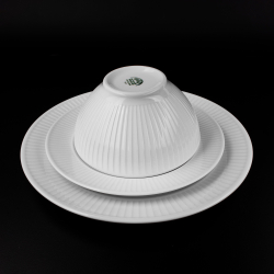 Тарелка обеденная 26см Pillivuyt Plisse-Toulouse