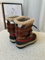 Комбинированные сапоги с ремешками Burberry, 28