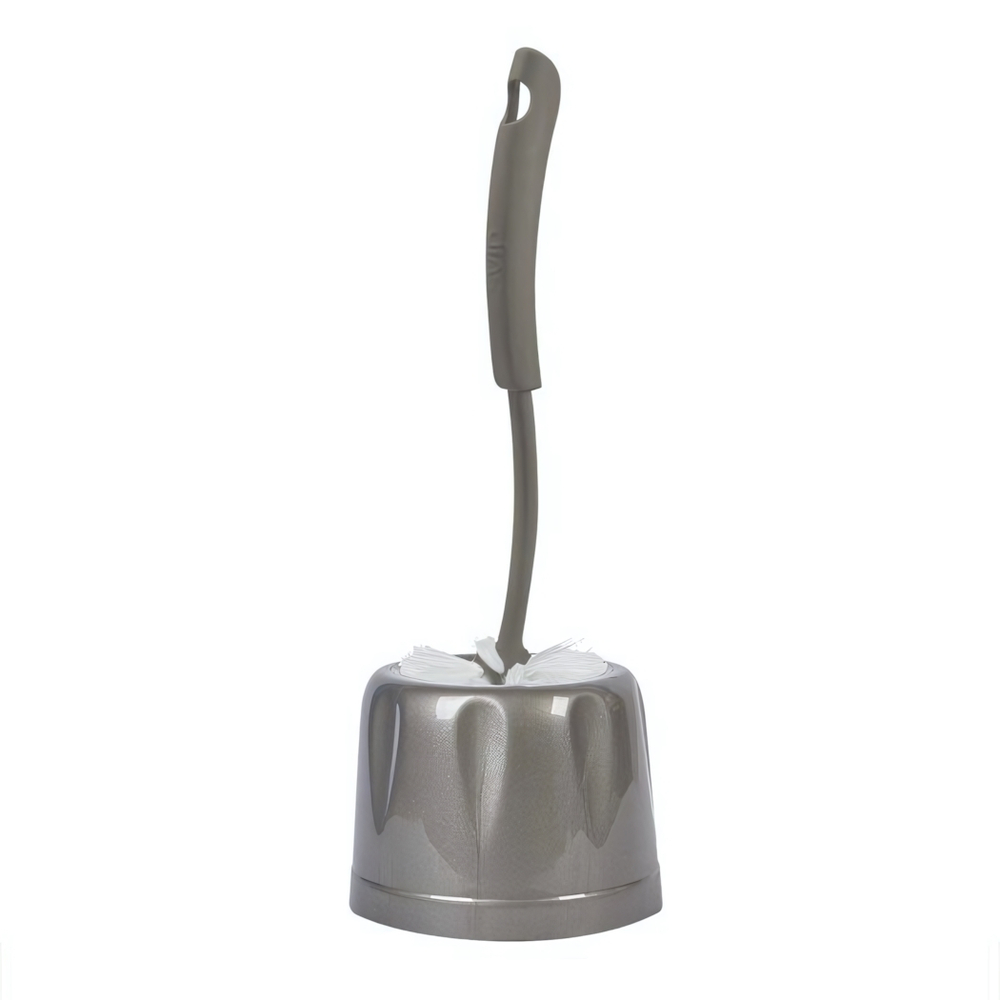 Комплект WC Rock'n'Roll midi (ершик + подставка) антрацит