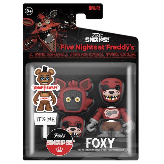Фигурка Funko Vinyl SNAPS! FNAF Foxy 64921 / Фигурка по мотивам компьютерной игры "Five Nights at Freddys", Фокси