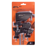 AFFIX (AF10960004) Набор зажимов для шлангов винтовых, 4 предмета