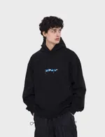 Худи ZNY CLOUD LOGO SS22 Черный