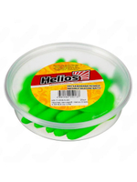 Твистер несъедобный Helios Credo 3,35"/8,5 см White & Green 20шт. (HS-11-016-N-20)