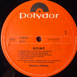 Виниловая пластинка Procol Harum - Home LP