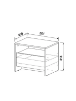 Спальный гарнитур, мебель комплект для спальни 120х50х210 см