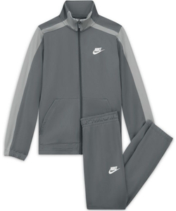 Костюм теннисный Nike Swoosh Poly Tracksuit U - smoke grey/lt smoke grey/white