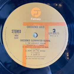 Винтажная виниловая пластинка LP Creedence Clearwater Revival Gold (Japan 1973) (No Obi) Bad Moon Rising
