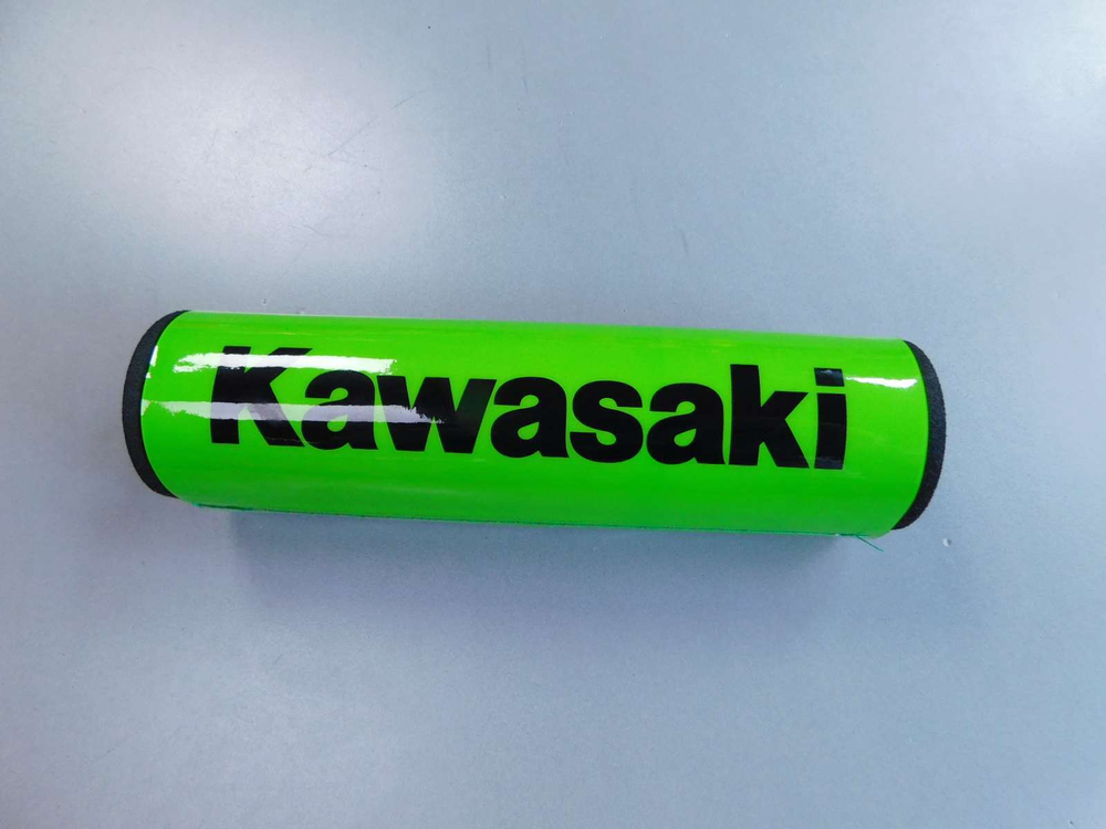 накладка на руль Kawasaki зеленая