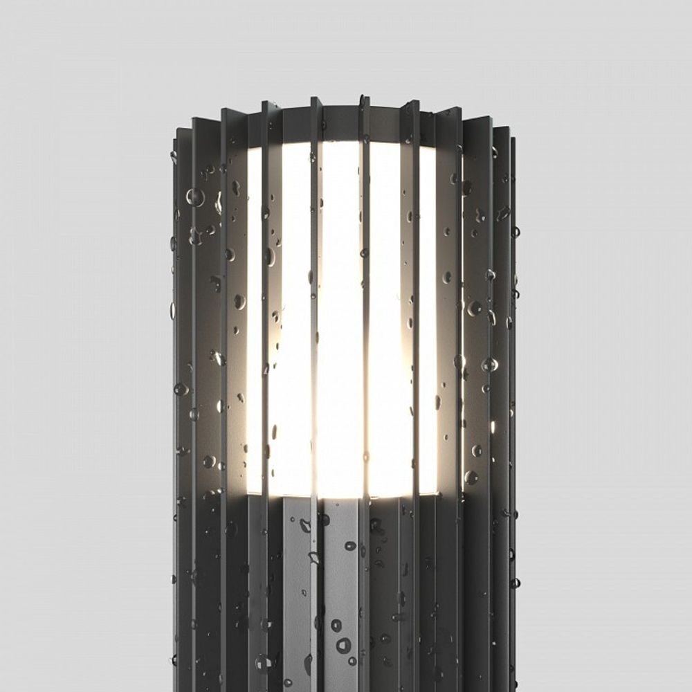 Наземный низкий светильник Denkirs Farsun DK9725-BK