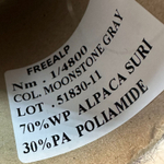 FREEALP - MF Sesia; 70% baby suri альпака, 30% п/а; 480м/100гр; col. moonstone gray; S704