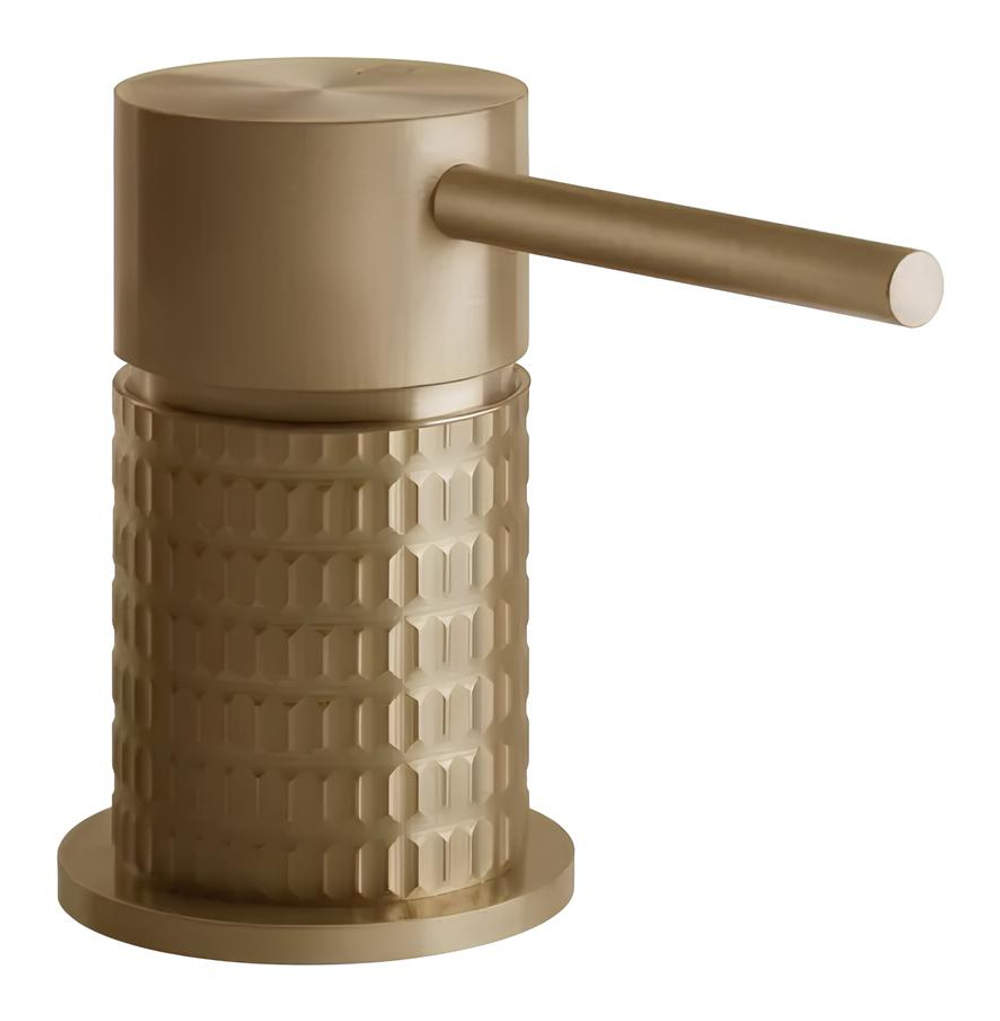 Смеситель удалённого управления Gessi316, цвет Warm Bronze Brushed PVD