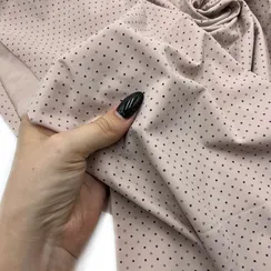 Микрофибра серебристый пион принт, Австрия