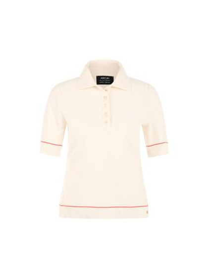 Marc Cain Поло из хлопкогого трикотажа