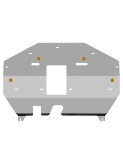 Защита картера и коробки передач (с креп.) для LiXiang L6 (2024-н.в.) 1.5 гибрид AT 4WD (алюминий, 3 мм)  NLZ.28.03.030A
