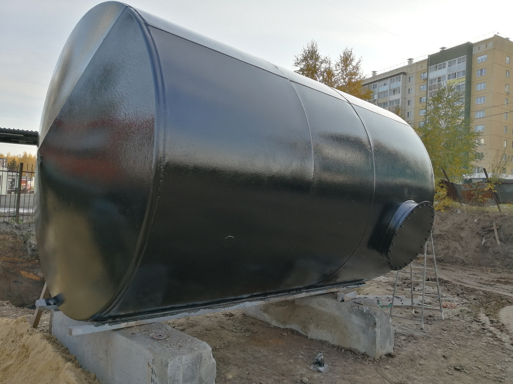 Покраска ёмкостей, резервуаров внутри и снаружи