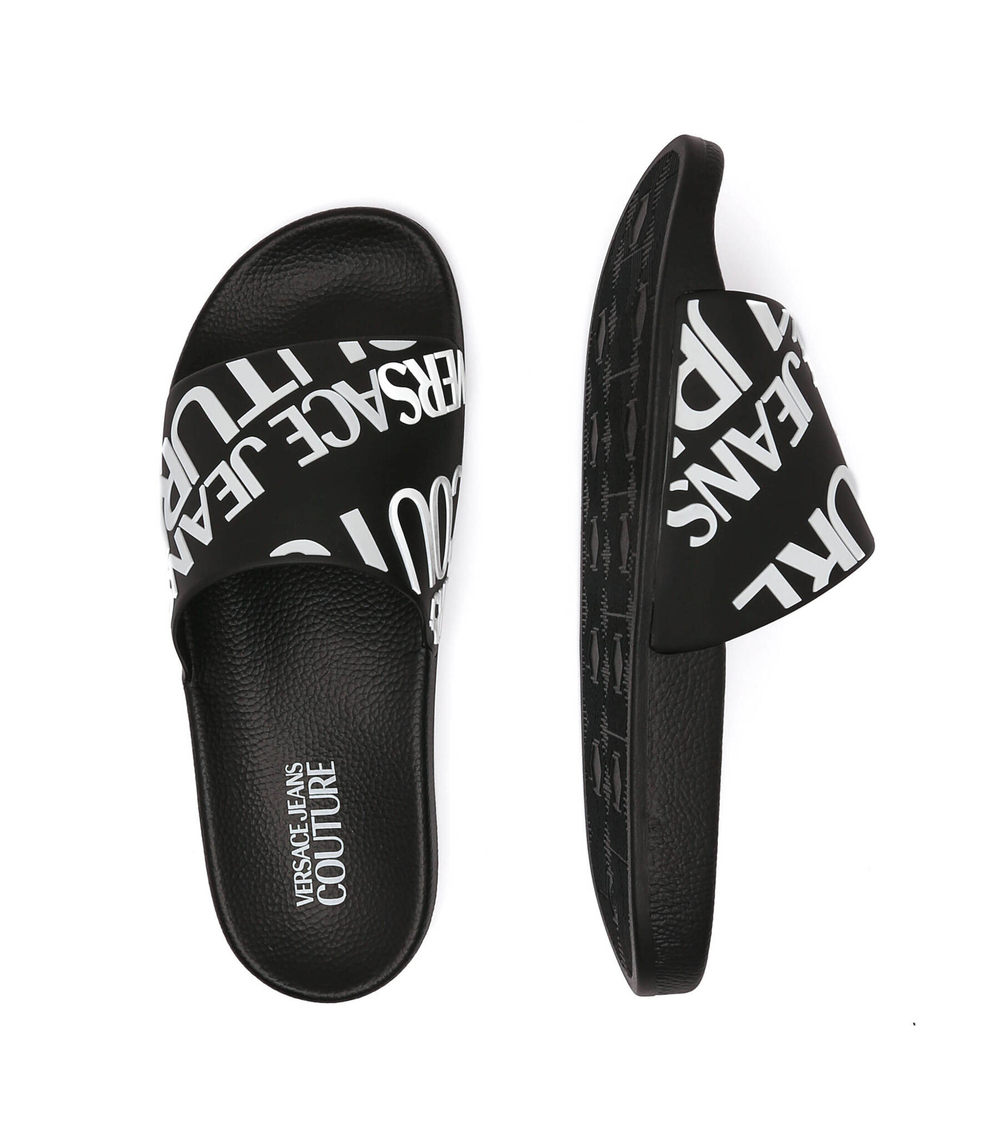 Шлепанцы Versace Jeans Couture - черный(74YA3SQ171352)