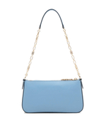 Кожаная Наплечная сумка Michael Kors - голубой(32H3G8EW6L)