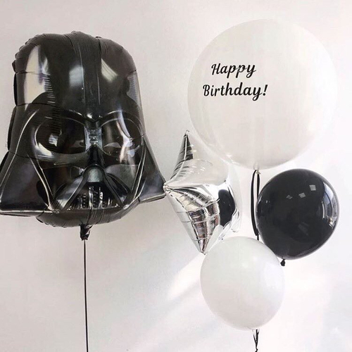 Готовое решение на День Рождения «Шлем Дарта Вейдера»