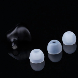 Наушники проводные Fosi Audio IM4 Obsidian, без микрофона, внутриканальные, 3.5 мм, черные