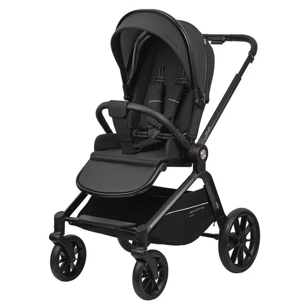 Коляска 2в1 Indigo SOLAR черный