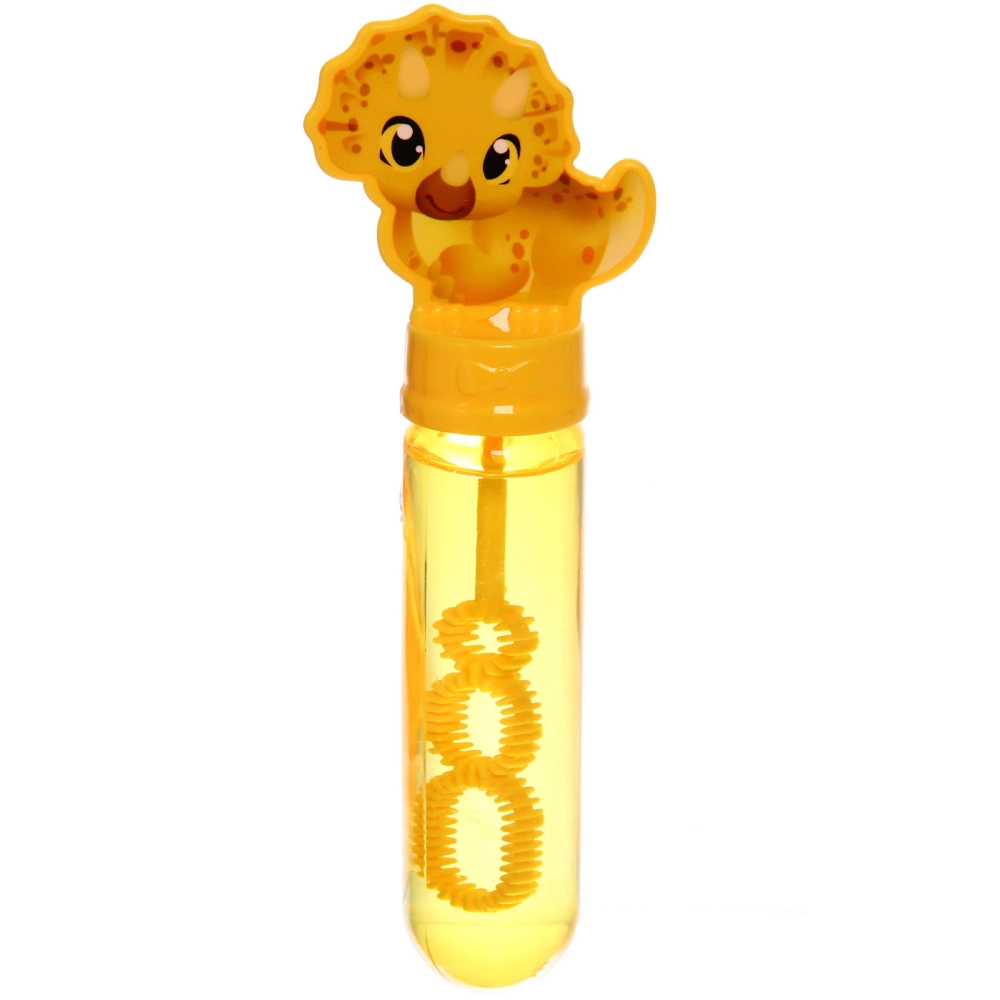 Мыльные пузыри 1шт., «Трицератопс» 14 см, 40 мл