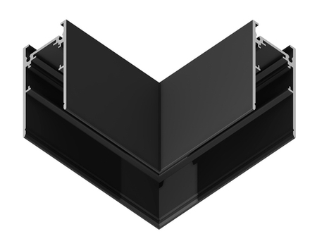 Ambrella Коннектор угловой для накладного шинопровода Magnetic 20mm 48V Track System GL3372