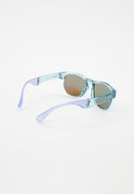 Спортивные очки HILX Unfold Shiny Crystal Green / Blue Polarized Lens