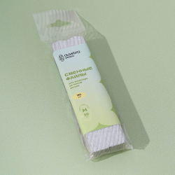 Сменные файлы на тонкой основе, серый абразив, размер М