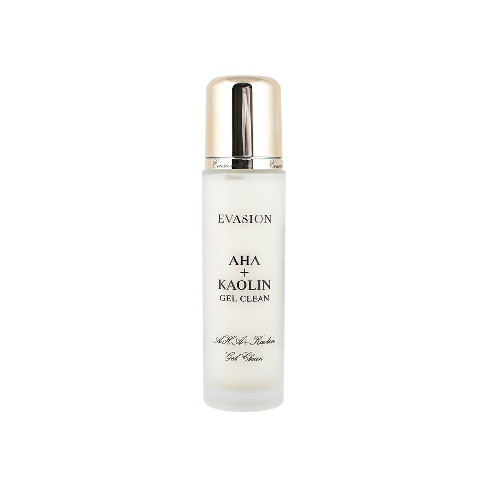 AHA + kaolin gel clean Очищающая пенка с кислотами