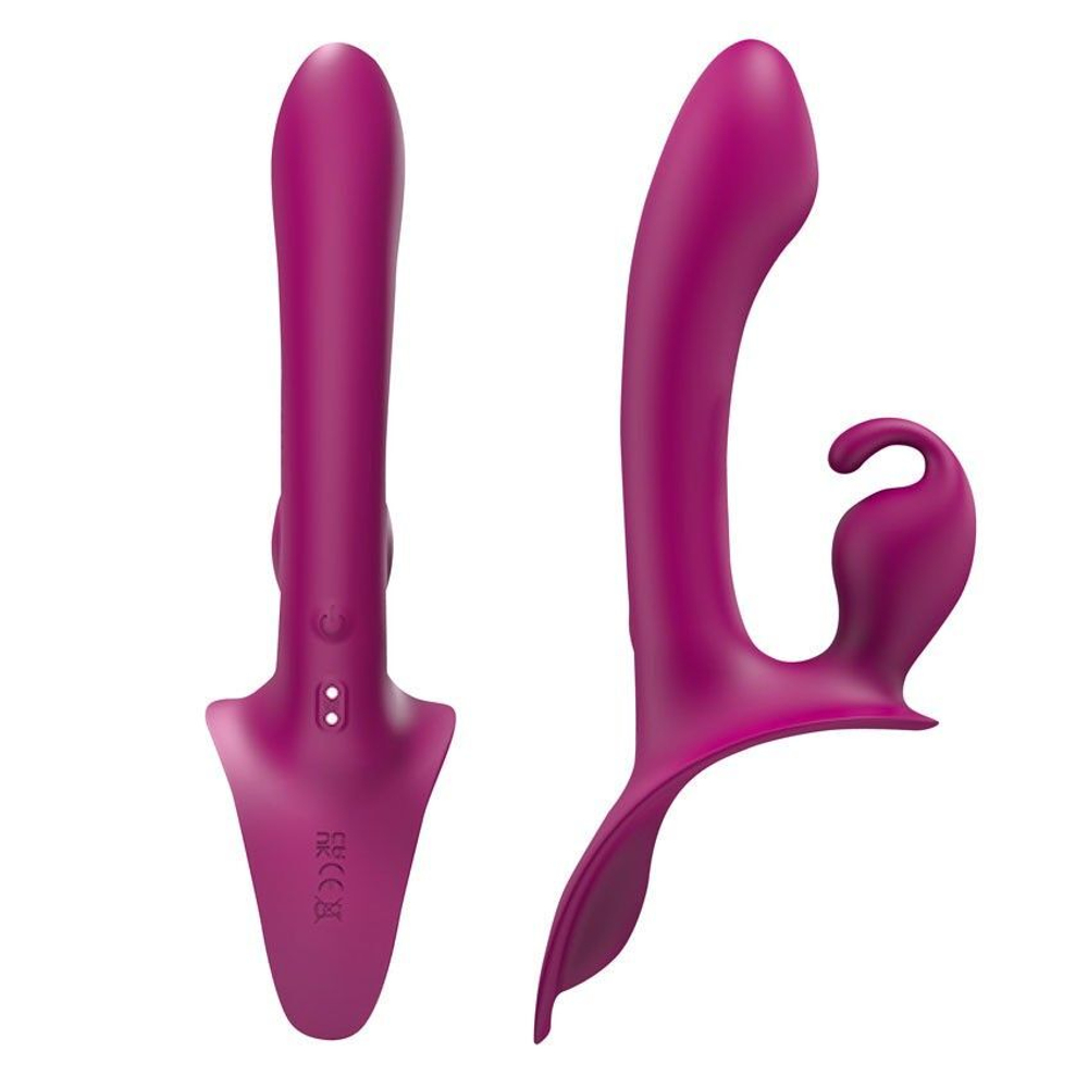 Страпон S-HANDE Lord Rabbit, вибрация, 22,6 см