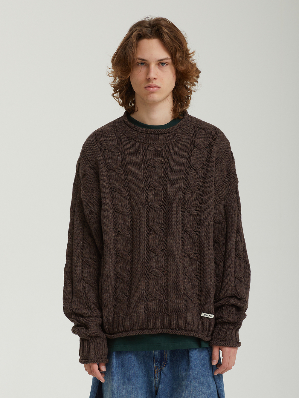 Свитер Wool Blend Oversized Cable