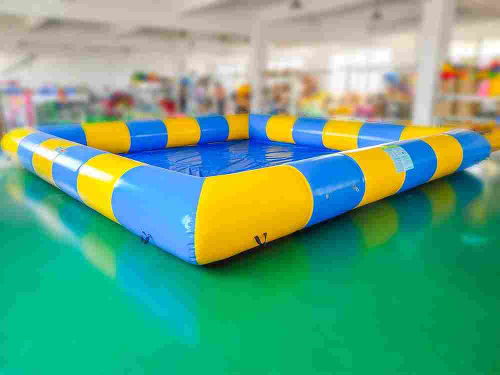 Бизнес-набор: Бассейн 6x6 м (1 шт), Водный роллер ПВХ (2 шт), насос (1 шт)