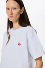 Футболка Kraizy stripes Box Logo белая