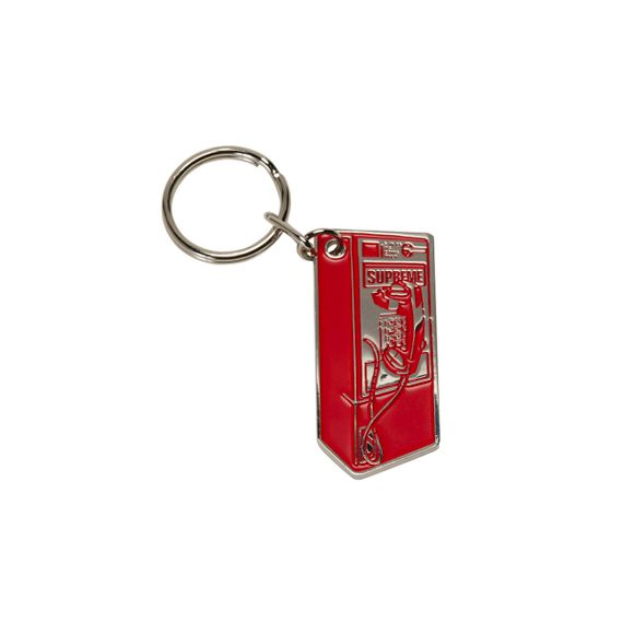 Supreme FW18 Payphone Keychain Red