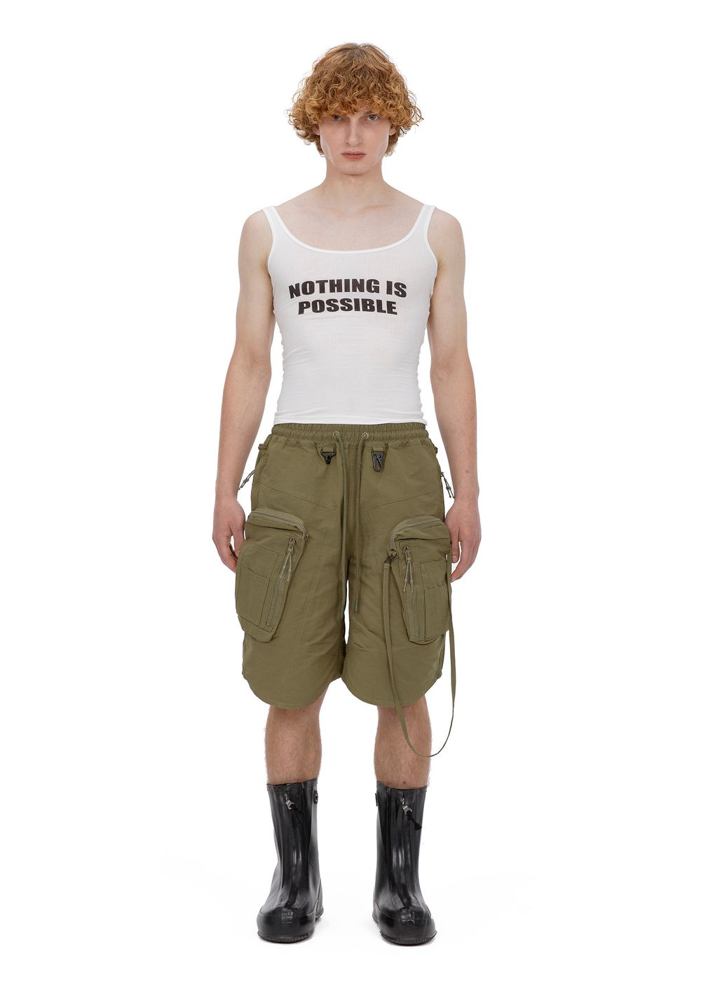 MAONE cargo shorts green