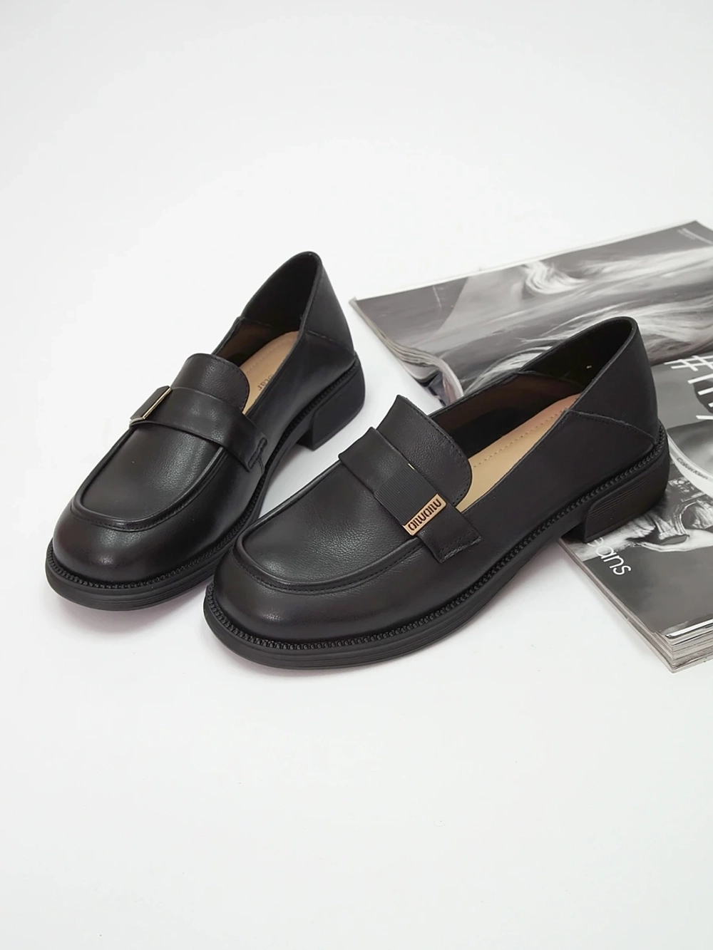 Лоферы женские демисезонные натуральная кожа