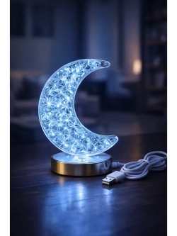 Ночник светильник настольный для спальни с USB-зарядкой