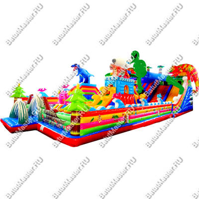 Большой батут "Инопланетянин", 22*10*9 м