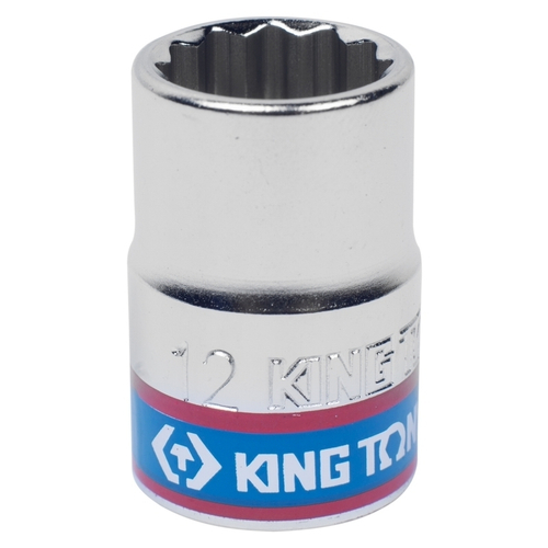 KING TONY (333012M) Головка торцевая стандартная двенадцатигранная 3/8", 12 мм