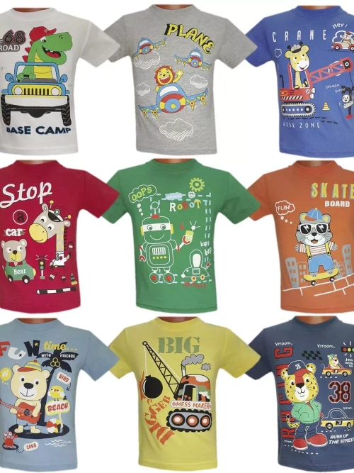 Футболка для садика.Набор 9 шт