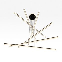 Citilux Trent CL203761 LED Люстра подвесная с пультом Чёрная