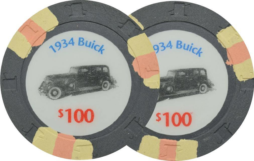 Paulson Vintage Cars $100 Chip