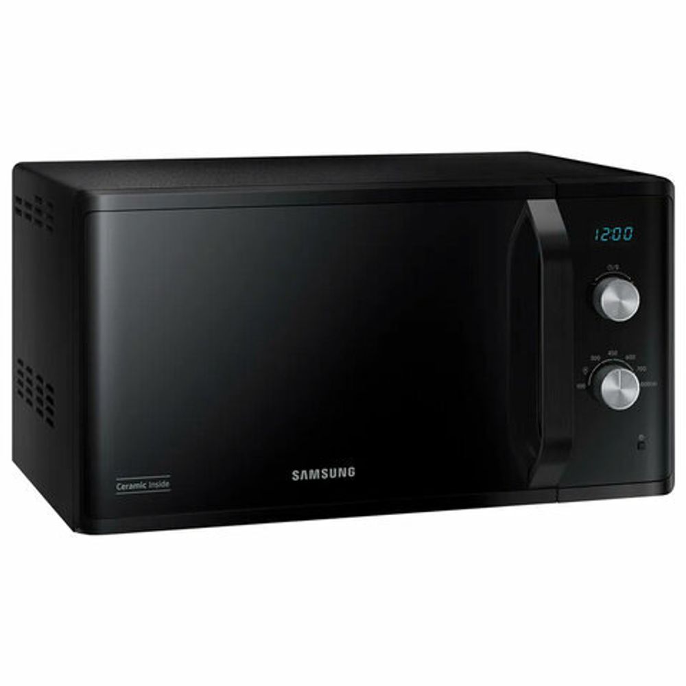 Микроволновая печь SAMSUNG MS23K3614AK/BW, объем 23 л, мощность 800 Вт, механическое управление